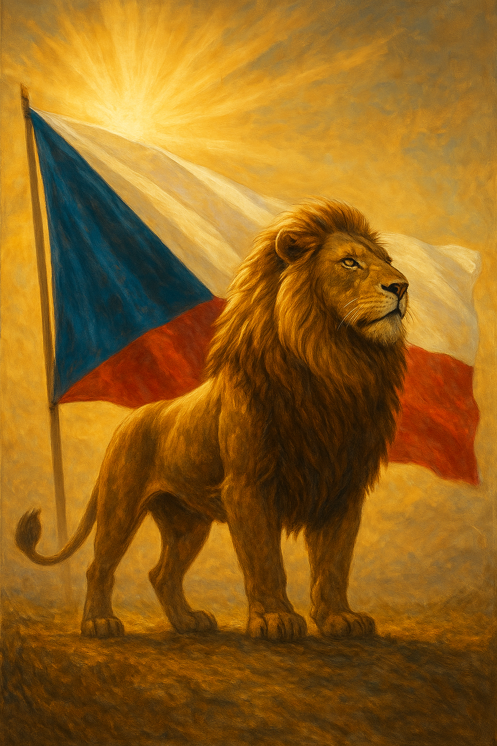 Czech Lvi Sila a Vlajka