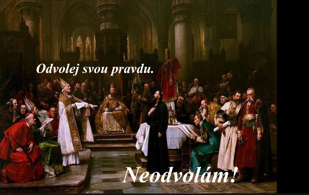 NEODVOLAM Mistr Jan Hus v Kostnici