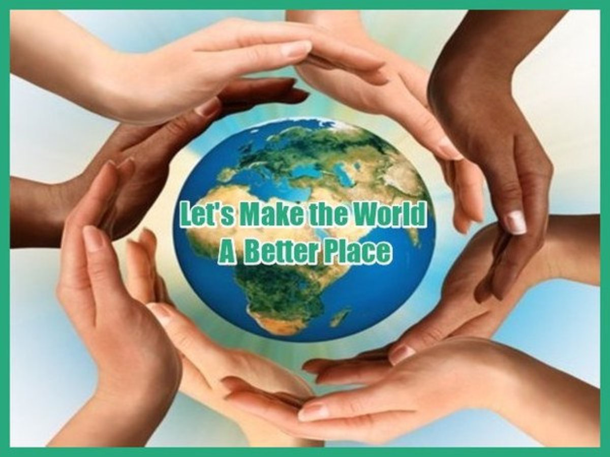 make the world a better place